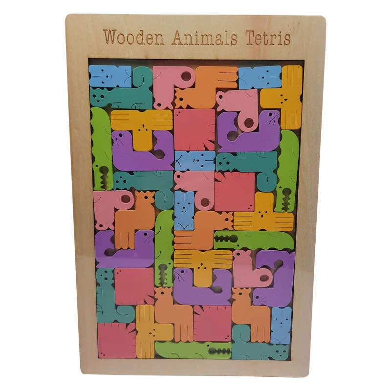 بازی آموزشی حیوانات مدل تتریس کد 40