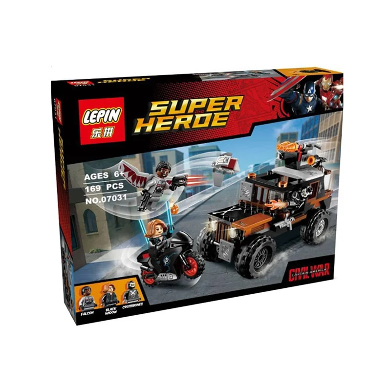 ساختنی لپین مدل Super Heroe 07031