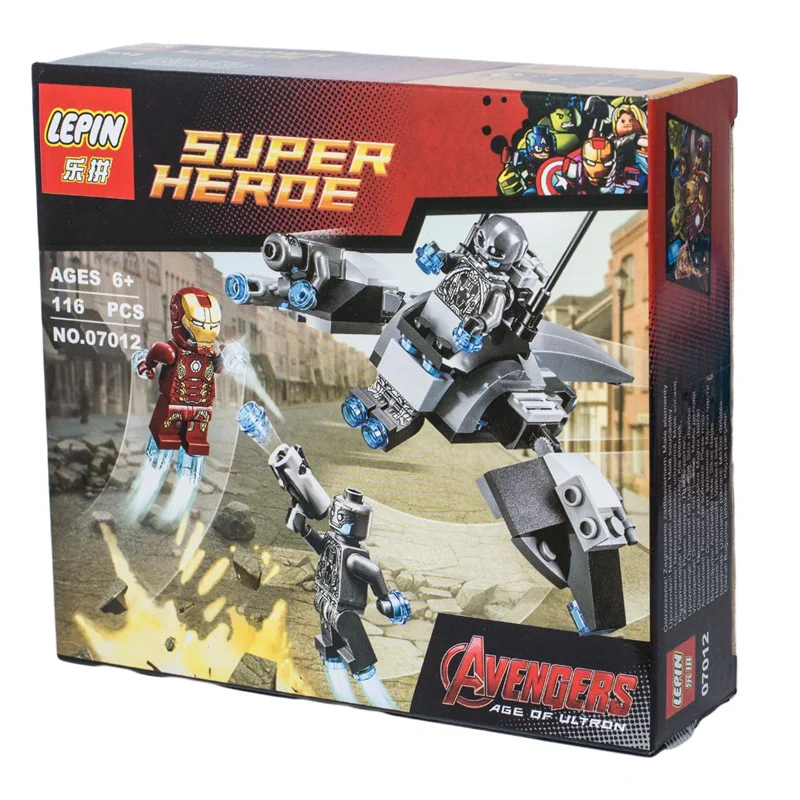 ساختنی لپین مدل Super Hero 07012