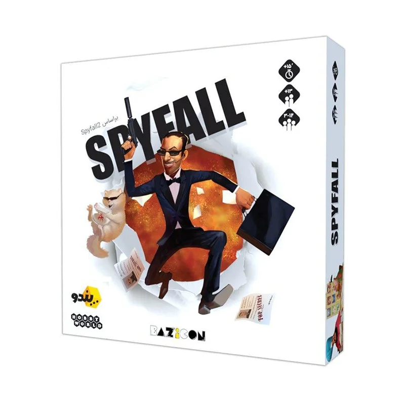 بازی فکری بازی کن مدل Spyfall