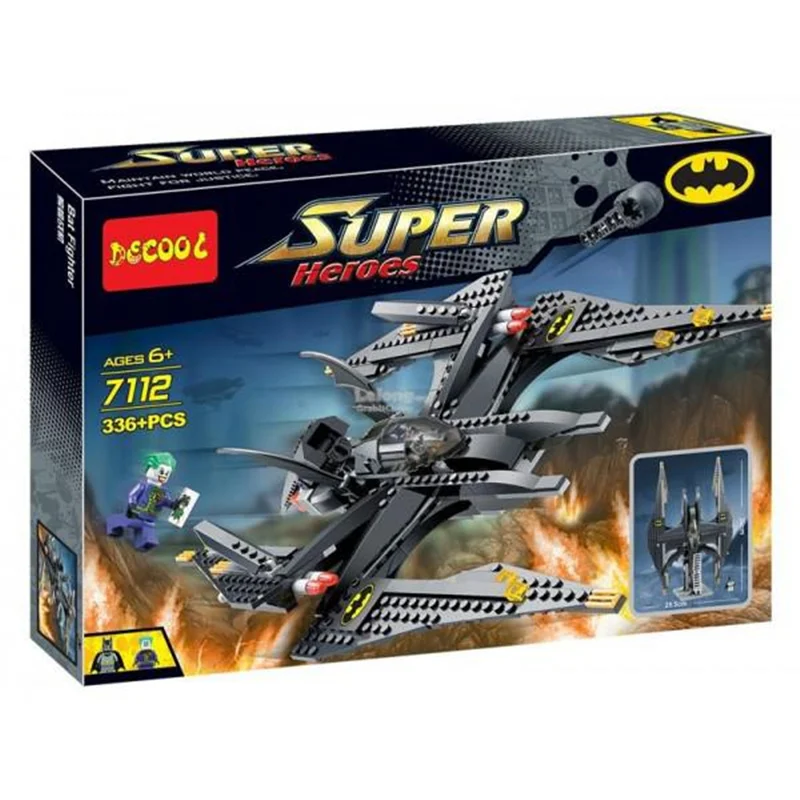 ساختنی دکول مدل Super Heroes 7118