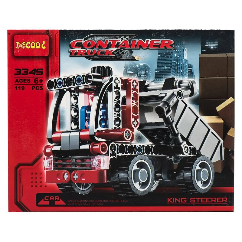 ساختنی دکول مدل Container Truck 3345