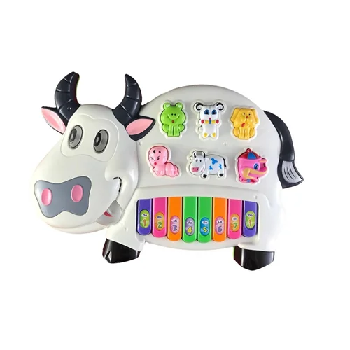 اسباب بازی ارگ گاوی موزیکال 6600 مدل Happy Cow