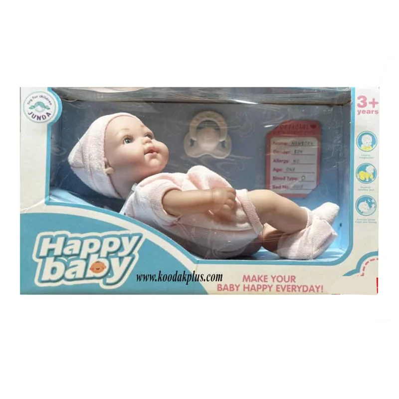 عروسک هپی بی بی مدل نوزاد کد 1-1101 طول 24 سانتی متر