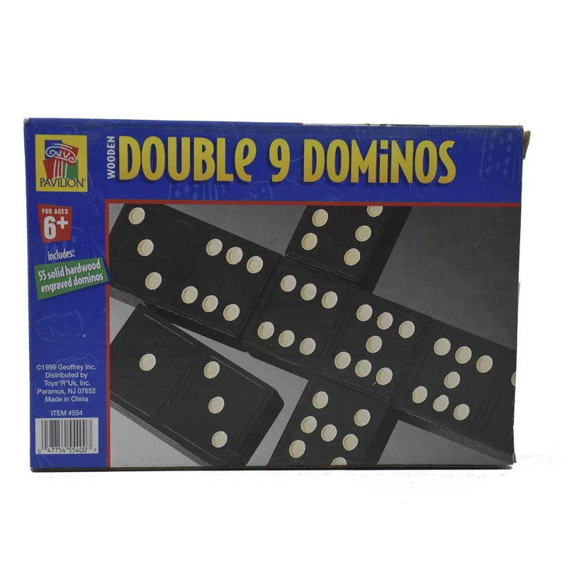 بازی فکری طرح دومینو مدل double 9