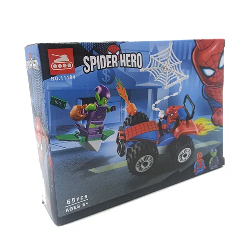 ساختنی مدل Spider Hero لاری کد 11184