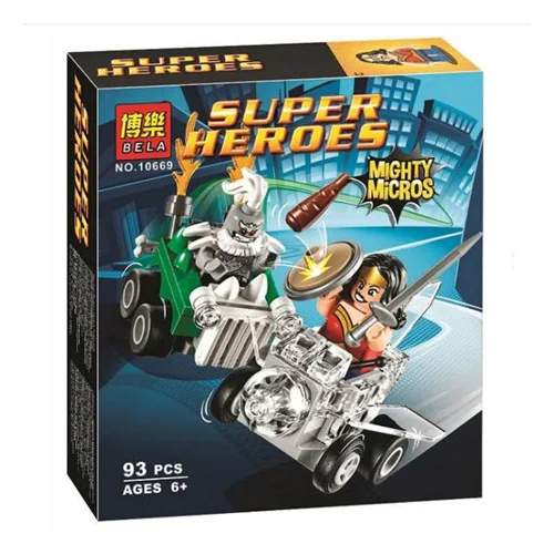 ساختنی بلا مدل Super Heroes کد 10669