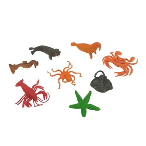 فیگور مدل حیوانات دریایی بسته 8 عددی