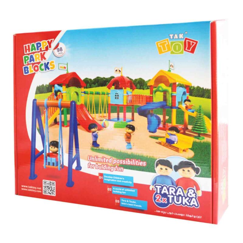 ساختنی تک توی مدل Happy Park Blocks کد 1077