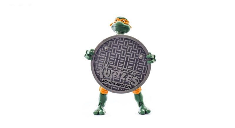 اکشن فیگور آناترا سری Ninja Turtles Premium مدل Michelangelo