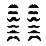 قیمت و خرید ست سیبیل نمایشی مدل Black Mustache