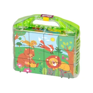 قیمت و خرید مکعب‌های تصویری بافرزندان مدل آشنایی با جانوران