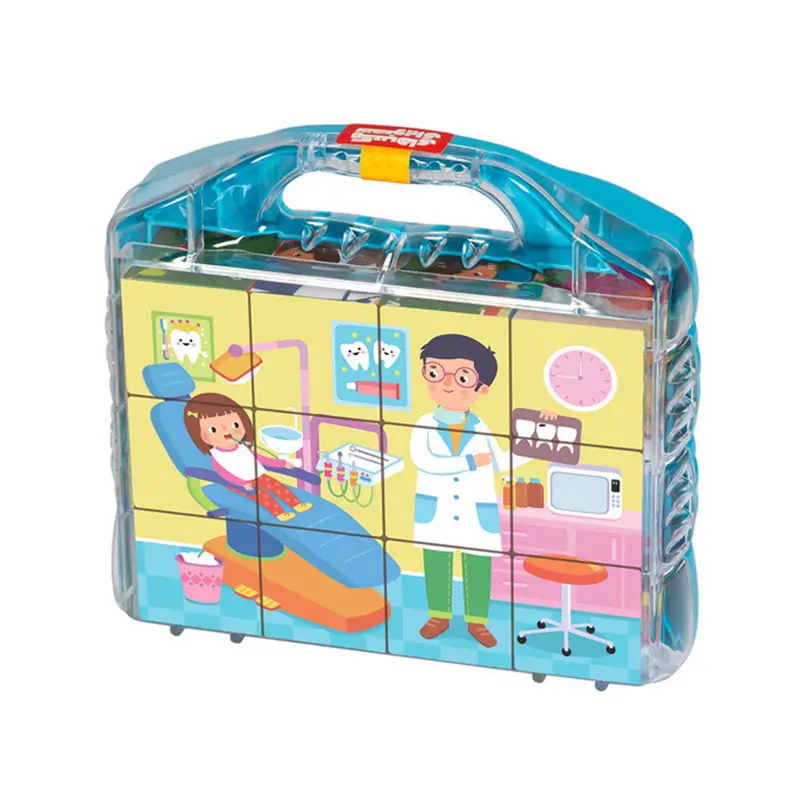 مکعبهای تصویری بافرزندان مدل آشنایی با شغل ها | فروشگاه رساکو قیمت و خرید مکعبهای تصویری بافرزندان مدل آشنایی با شغل ها